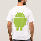 Androider Designer-T - Shirt (Rückseite)