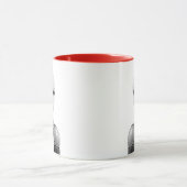 Androider Humanoid Büste Tasse (Zentrum)