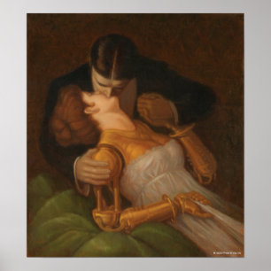 Androider Karenina Leinwand-Kunst-Druck Poster