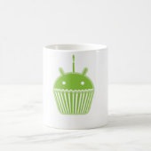 Androider kleiner Kuchen Kaffeetasse (Mittel)