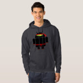 Androider Ninja Hoodie (Vorne ganz)