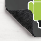 Androider Pirat Mousepad (Ecke)