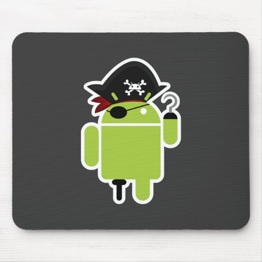 Androider Pirat Mousepad (Vorne)