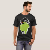 Androider Pirat T-Shirt (Vorne ganz)