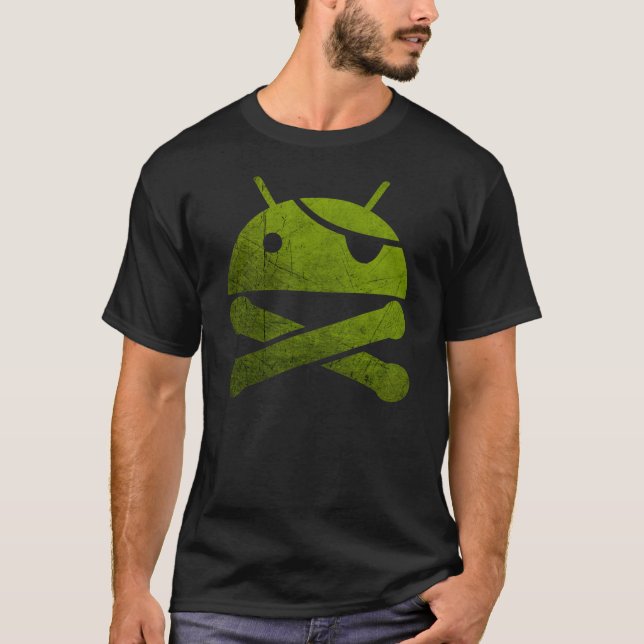 Androider privilegierter Benutzer T-Shirt (Vorderseite)