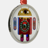 ANDROIDER Roboter Ornament Aus Metall (Rechts)