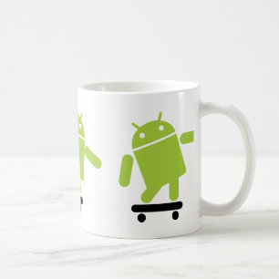 Androider Skateboarding Kaffeetasse