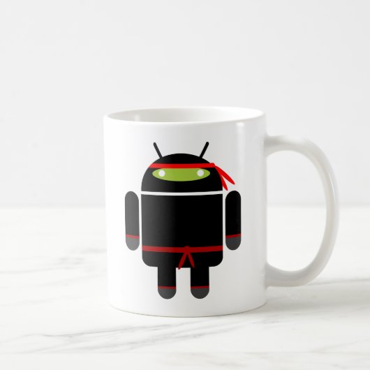 Androides Ninja Kaffeetasse (Rechts)