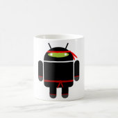 Androides Ninja Kaffeetasse (Mittel)