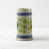 Androides Ninja/Pirat Stein Bierglas (Mittel)