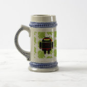 Androides Ninja/Pirat Stein Bierglas (Links)