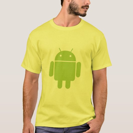 Androides Shirt irgendeine Farbe (Vorderseite)