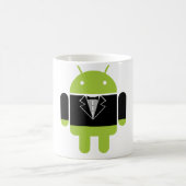 Androides Tux Kaffeetasse (Mittel)