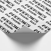 ANDROIDS sind auch Leute! Geschenkpapier (Ecke)