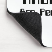 ANDROIDS sind auch Leute! Mousepad (Ecke)
