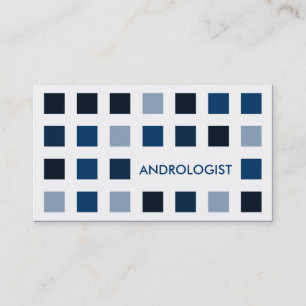 ANDROLOGIST (Mod-Quadrate) Visitenkarte