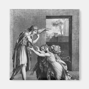 Andromache am Fuß des Pyrrhus Magnet