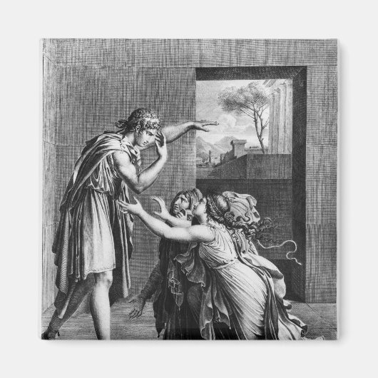 Andromache am Fuß des Pyrrhus Magnet (Vorne)