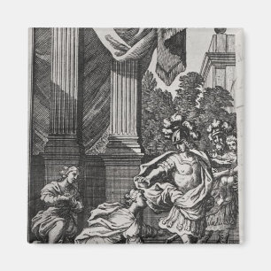 Andromache an den Füßen von Pyrrhus Magnet