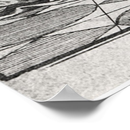 Andromache auf das Fest der Pyrrhus Poster (Ecke)