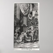 Andromache auf das Fest der Pyrrhus Poster (Vorne)