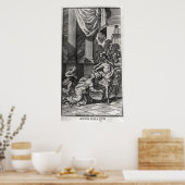 Andromache auf das Fest der Pyrrhus Poster (Küche)