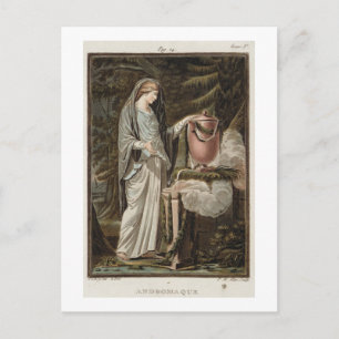 Andromache, Kostüm für "Andromache" von Jean Racin Postkarte