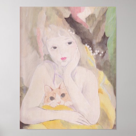 Andromed et chat Marie Laurencin Poster (Vorne)