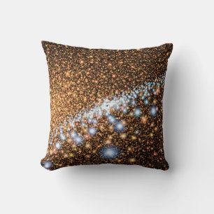 Andromeda Black Hole Blue Stars - Künstlerkonzept Kissen