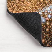 Andromeda Black Hole Blue Stars - Künstlerkonzept Mousepad (Ecke)