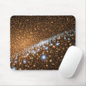 Andromeda Black Hole Blue Stars - Künstlerkonzept Mousepad (Mit Mouse)