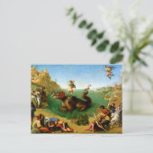 Andromeda Freed von Perseus von Piero di Cosimo Postkarte (Stehend Vorderseite)