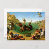 Andromeda Freed von Perseus von Piero di Cosimo Postkarte (Vorne/Hinten)