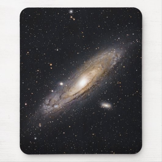 Andromeda-Galaxie | Astrofotografie Mousepad (Vorne)