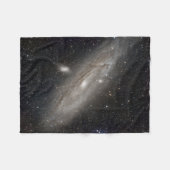 Andromeda-Galaxie-Decke Fleecedecke (Vorderseite (Horizontal))