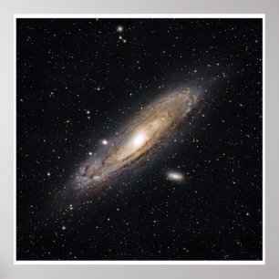 Andromeda-Galaxie-Fotoabzug   Weltraum-Wandkunst Poster