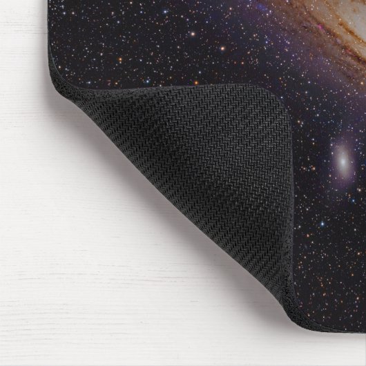 Andromeda-Galaxie genommen mit Mousepad (Ecke)