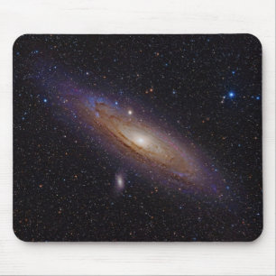 Andromeda-Galaxie genommen mit Mousepad