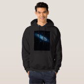 Andromeda-Galaxie Hoodie (Vorne ganz)