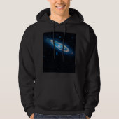 Andromeda-Galaxie Hoodie (Vorderseite)
