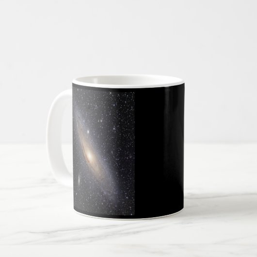 Andromeda-Galaxie Kaffeetasse (Vorderseite Links)
