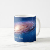 Andromeda-Galaxie Kaffeetasse (VorderseiteRechts)