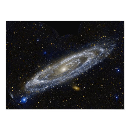 Andromeda-Galaxie-Milchweg-Kosmos Fotodruck (Vorne)