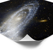Andromeda-Galaxie-Milchweg-Kosmos Fotodruck (Ecke)