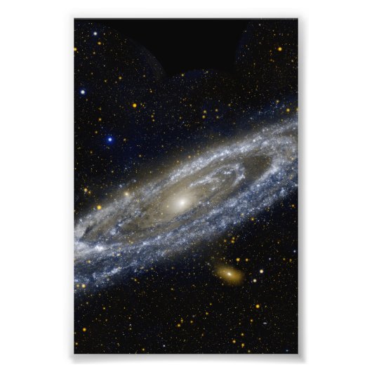 Andromeda-Galaxie-Milchweg-Kosmos Fotodruck (Vorne)