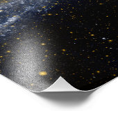 Andromeda-Galaxie-Milchweg-Kosmos Fotodruck (Ecke)