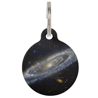 Andromeda-Galaxie-Milchweg-Kosmos Haustiermarke