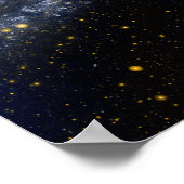 Andromeda-Galaxie-Milchweg-Kosmos Poster (Ecke)