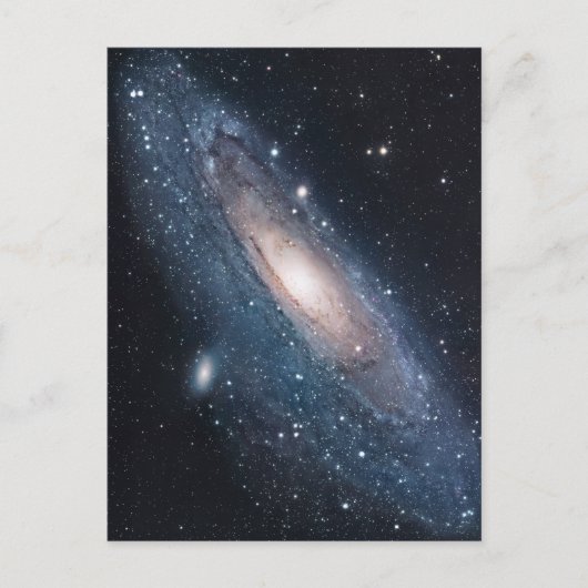 Andromeda-Galaxie-Milchweg-Kosmos Postkarte (Vorderseite)