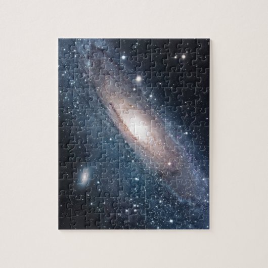 Andromeda-Galaxie-Milchweg-Kosmos Puzzle (Vertikal)